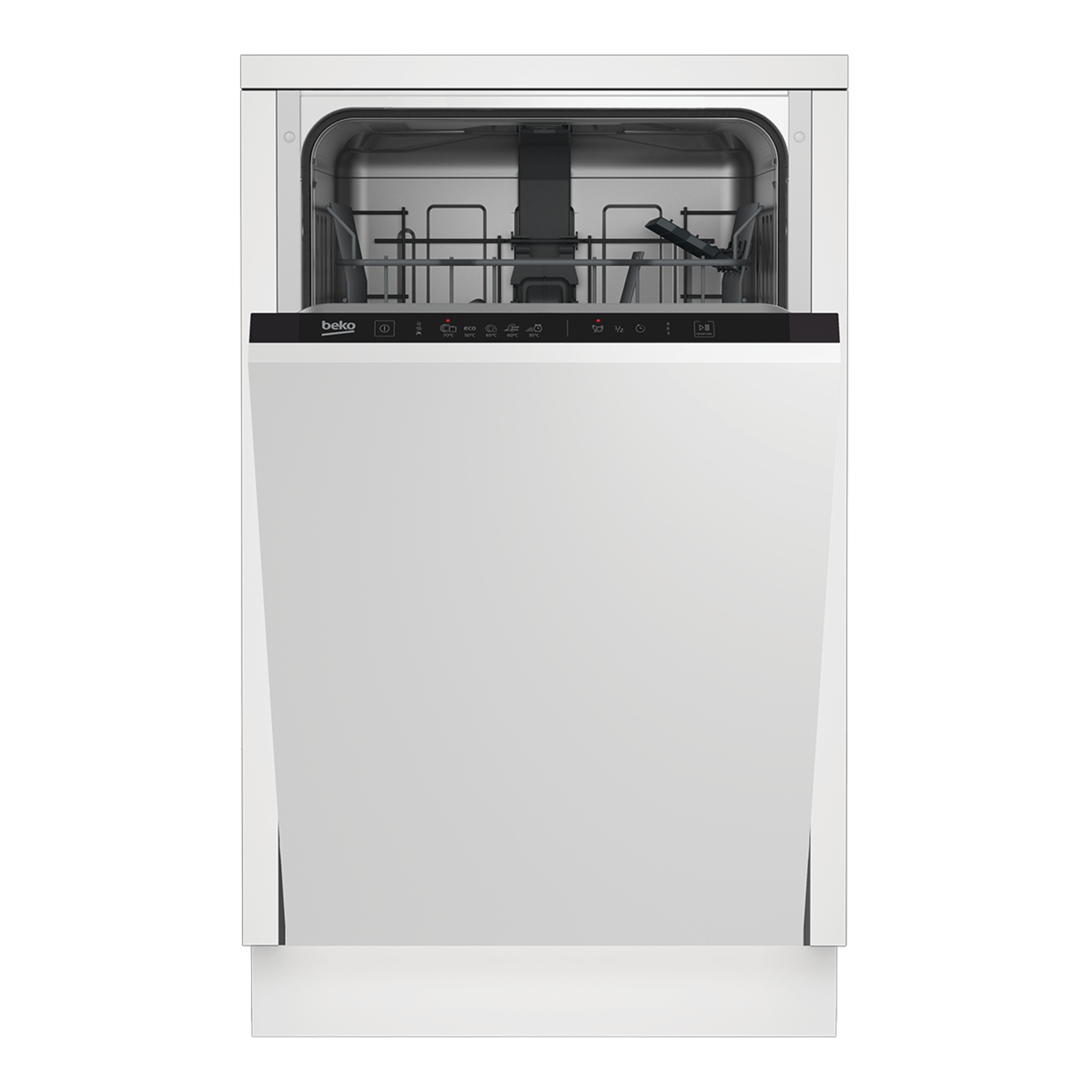 Lavavajillas integrable Beko 10 servicios, 4 programas, 45 cm - DIS35023 (Reacondicionado Grado D) 1