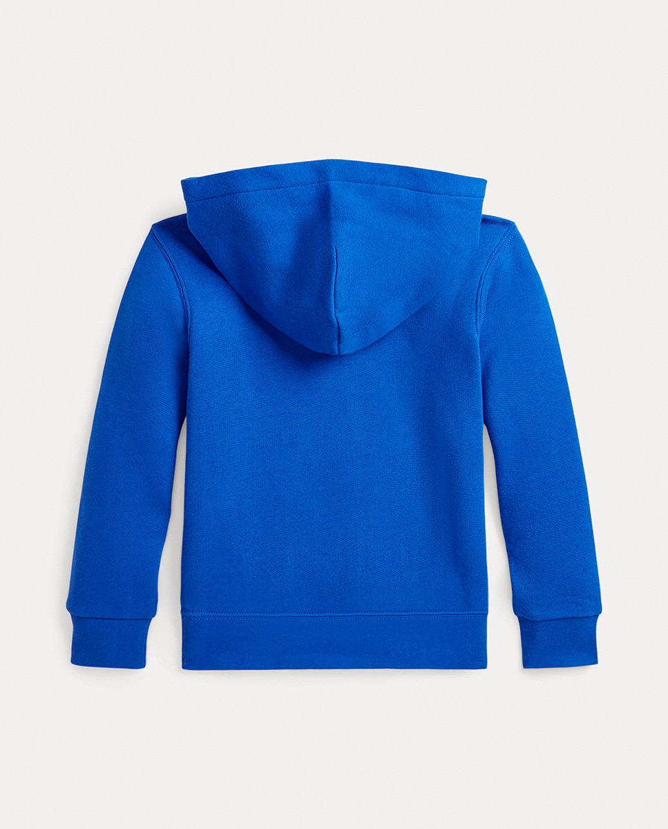 Sweatshirt com Capuz e Logótipo Azul-2