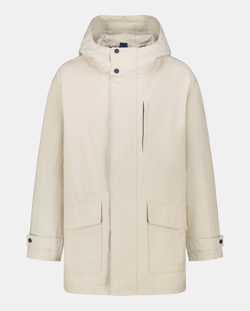 Parka Náutica com Capuz Pedra-4