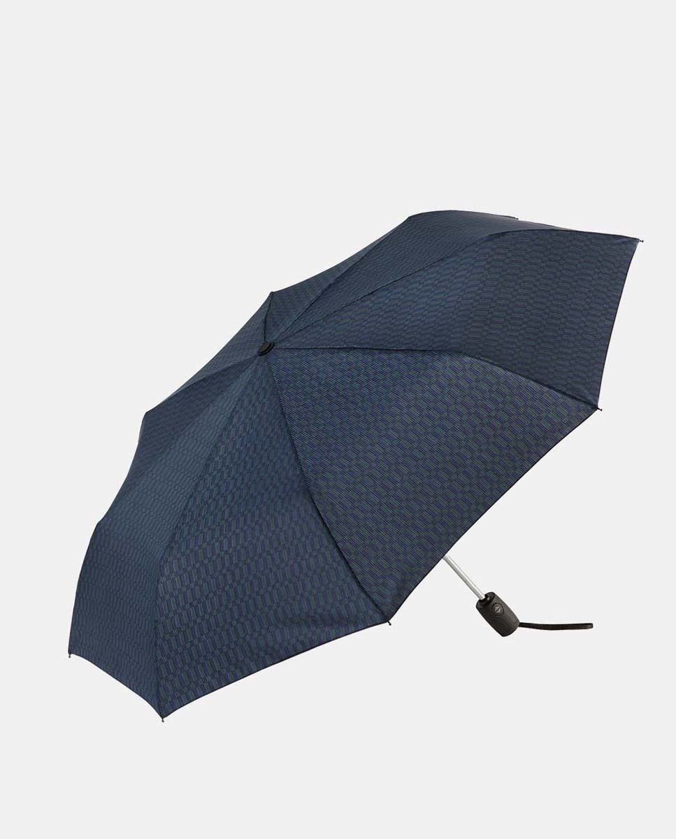 Guarda-Chuva Dobrável Abre e Fecha "Printed" com Sistema Windproof. Fabricado em Poliéster Reciclado e Reciclável. Verde-1