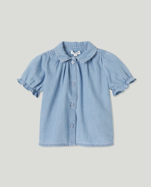 Imagen 0 de Blusa bebé niña light denim