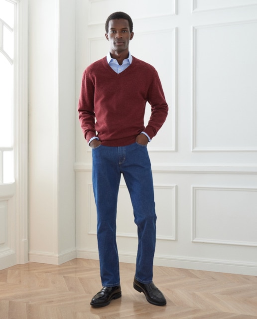 Imagen 0 de Pantalón de hombre Denim Fit Slim