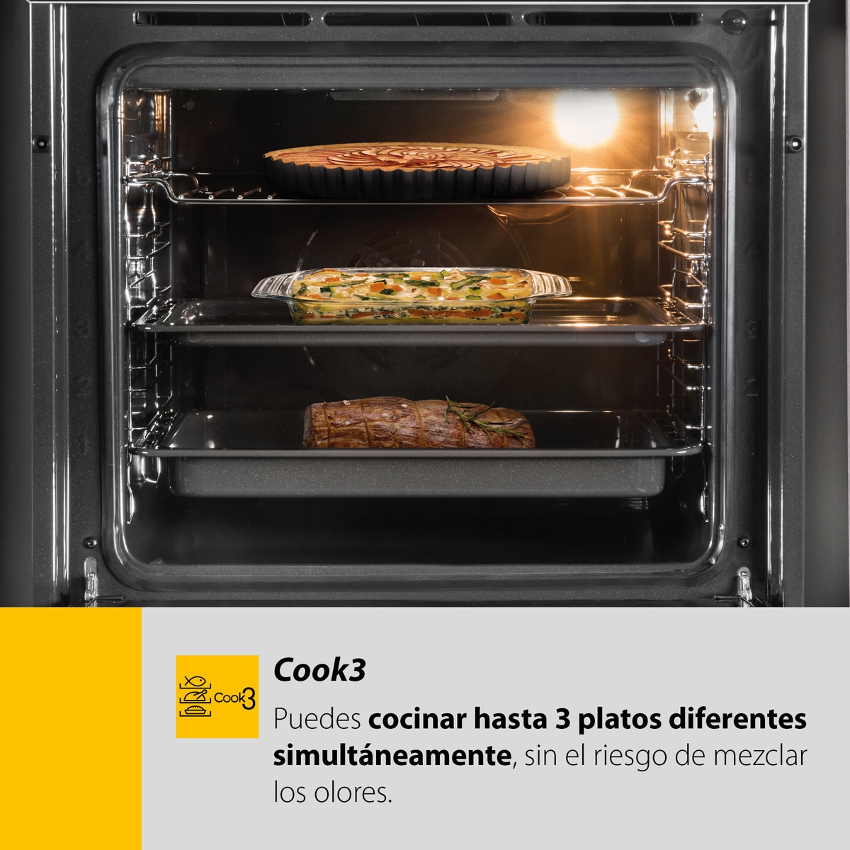 Horno multifunción Whirlpool autolimpieza pirolítico + hidrolítico- OMSR58RU1SX Inox-2