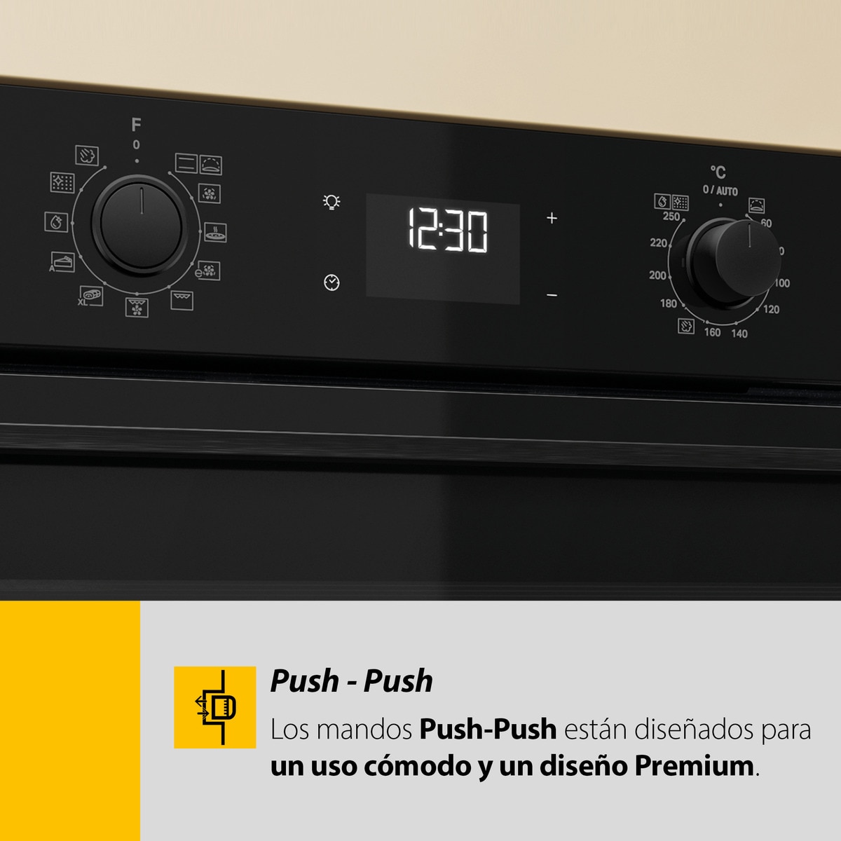Horno multifunción Whirlpool autolimpieza pirolítico + hidrolítico- OMSR58RU1SX Inox-8