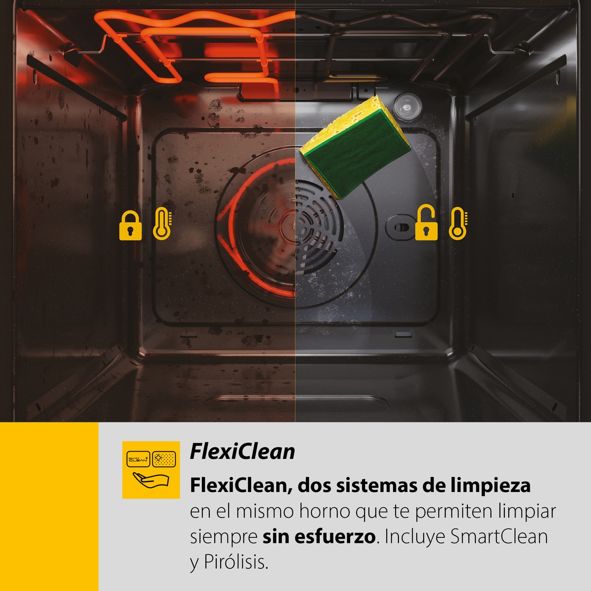 Horno multifunción Whirlpool autolimpieza pirolítico + hidrolítico- OMSR58RU1SX Inox-12