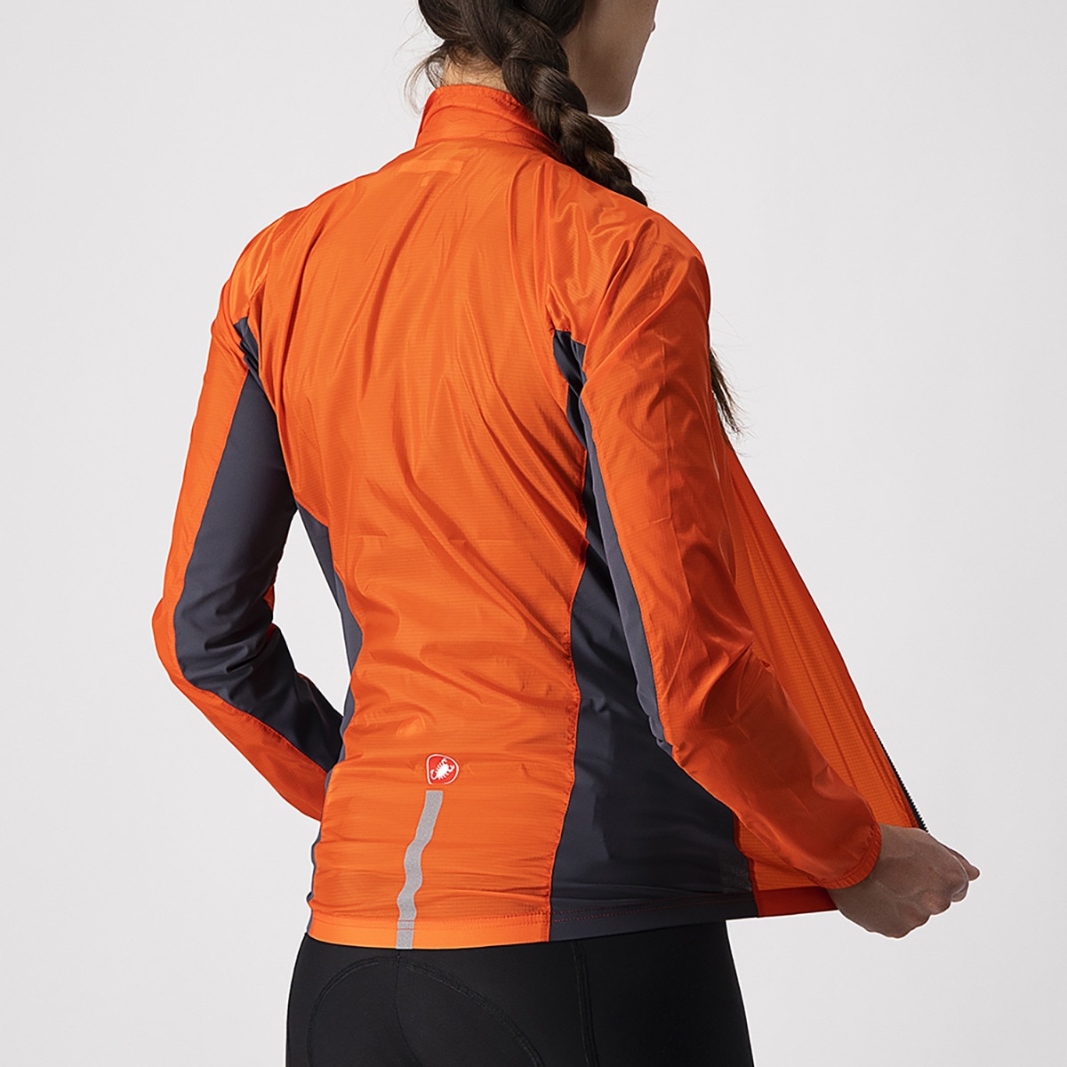 Casaco de Ciclismo Squadra Stretch W Vermelho-2