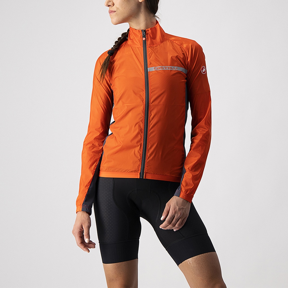 Casaco de Ciclismo Squadra Stretch W Vermelho-1