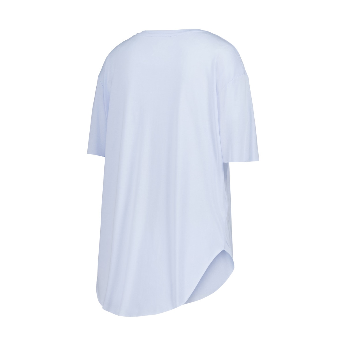 T-shirt de Training de Mulher em Modal com Manga Curta 410 Azul Claro-5