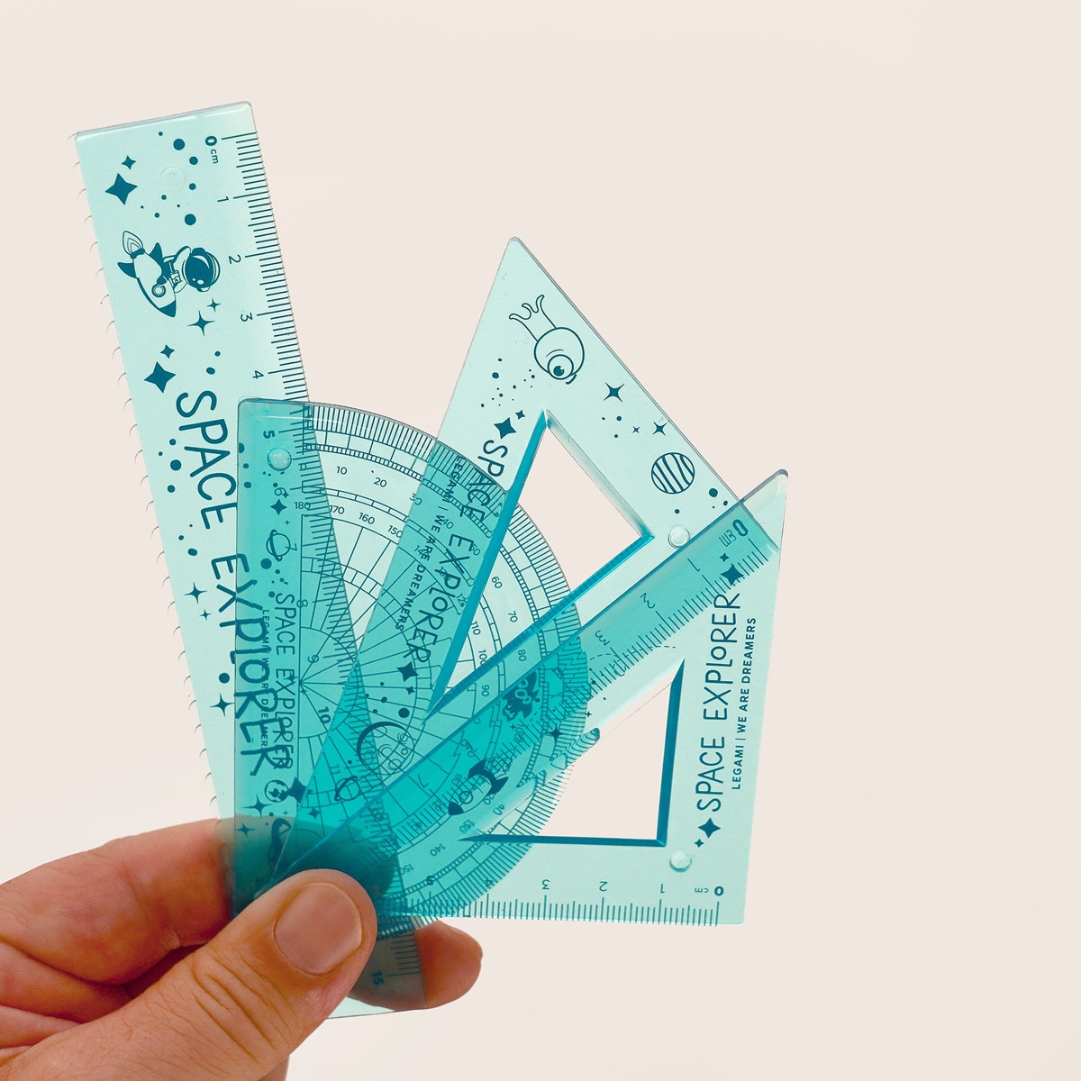 Set réguas Legami Space 3