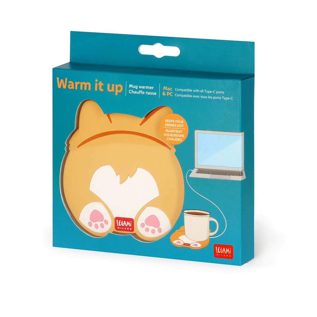 Calientatazas Legami Corgi 3