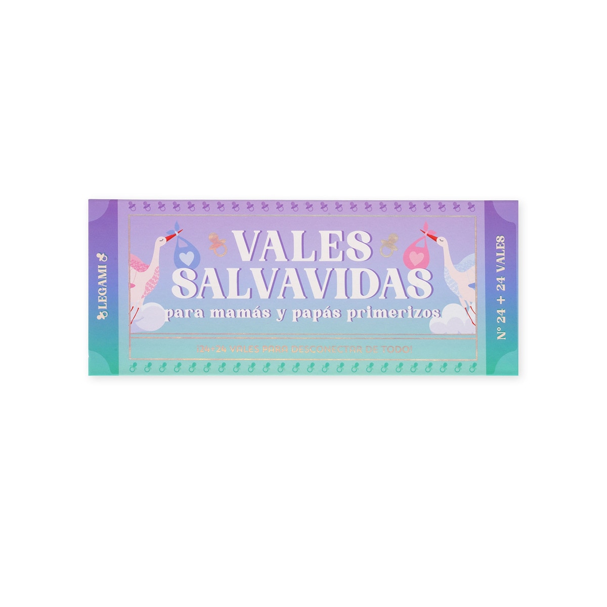 Talonario cupones Legami Nuevos Padres 1