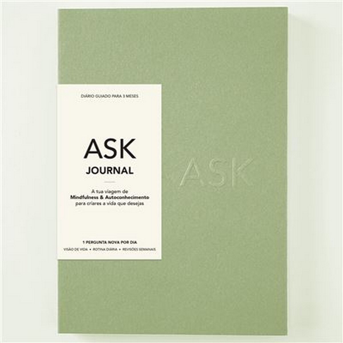 The ask journal portugues cor matcha 1