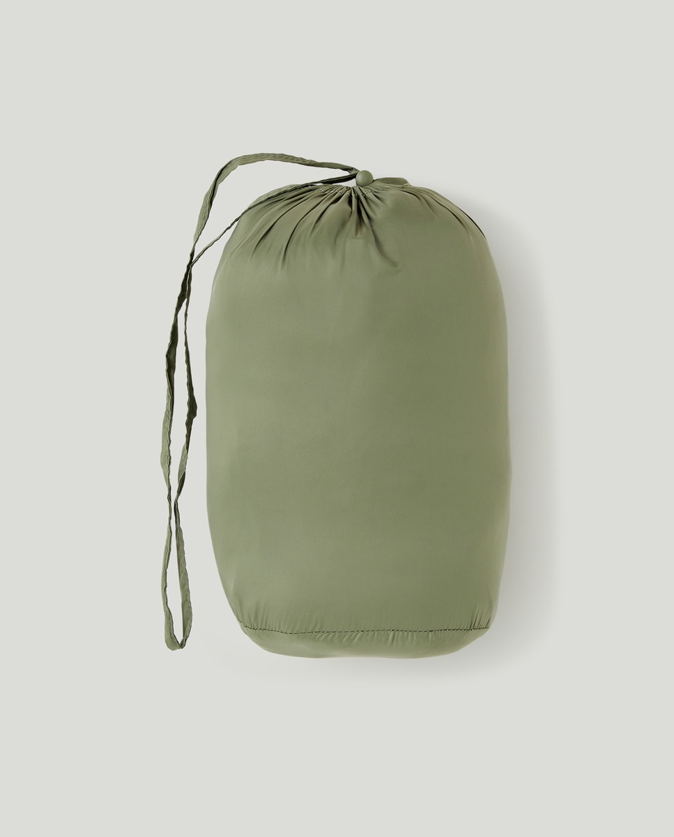Abrigo de niño ultraligero reversible Kaki-4