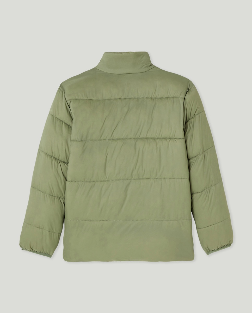 Abrigo de niño ultraligero reversible Kaki-2
