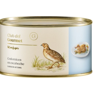 Codornizes em Escabeche lata 475 g - Club Del Gourmet