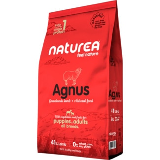 Alimento Seco para Cão sabor Cordeiro sem Glúten embalagem 2 kg - Naturea