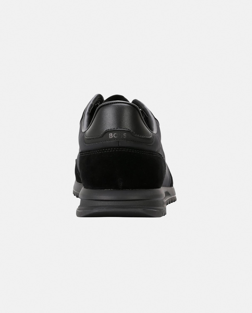 Sapatilhas Desportivas com Atacadores Preto-3