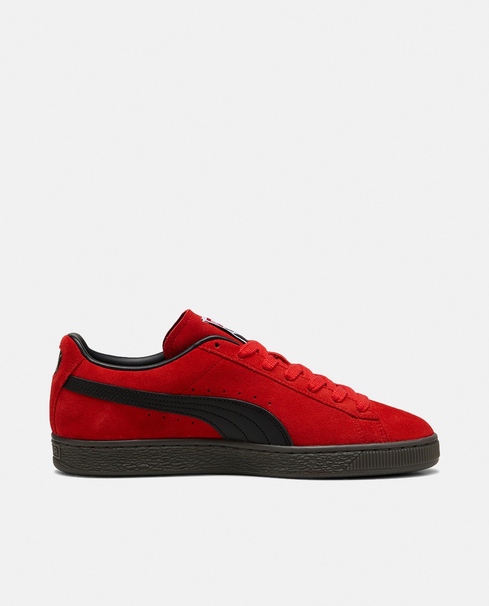Sapatilhas Suede Terrace Vermelho fogo-1