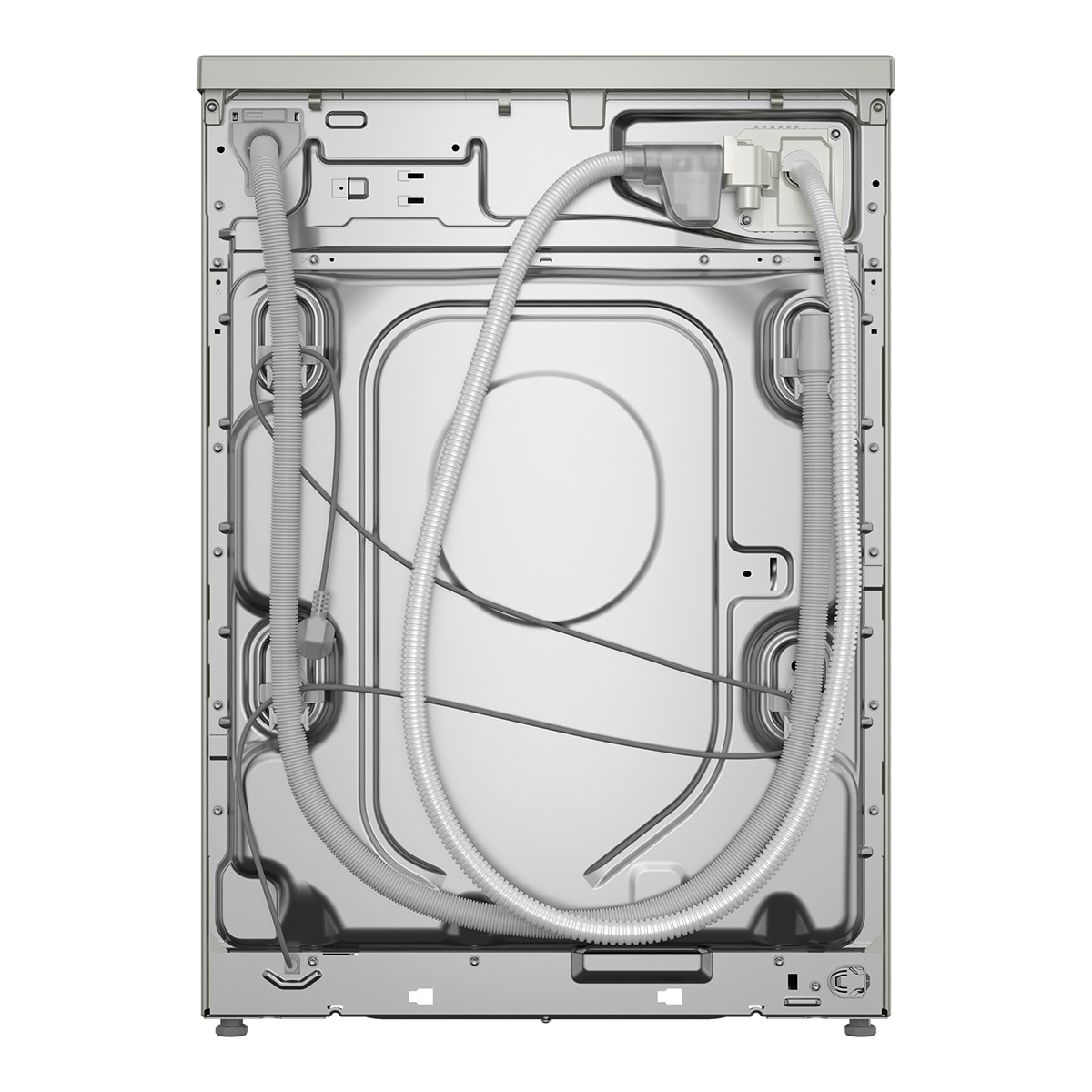 Lavadora Siemens 10 kg / 1600 rpm con autodosificación iQ500- WG56H2AXES Acero mate antihuellas-11