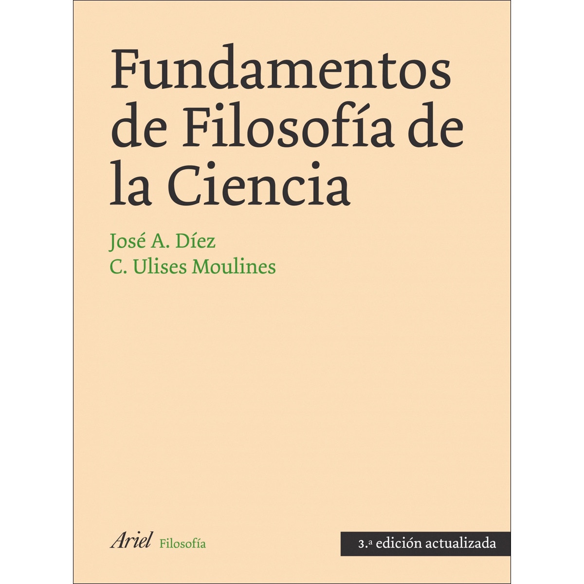 Fundamentos de Filosofía de la Ciencia (Capa mole com abas) 1