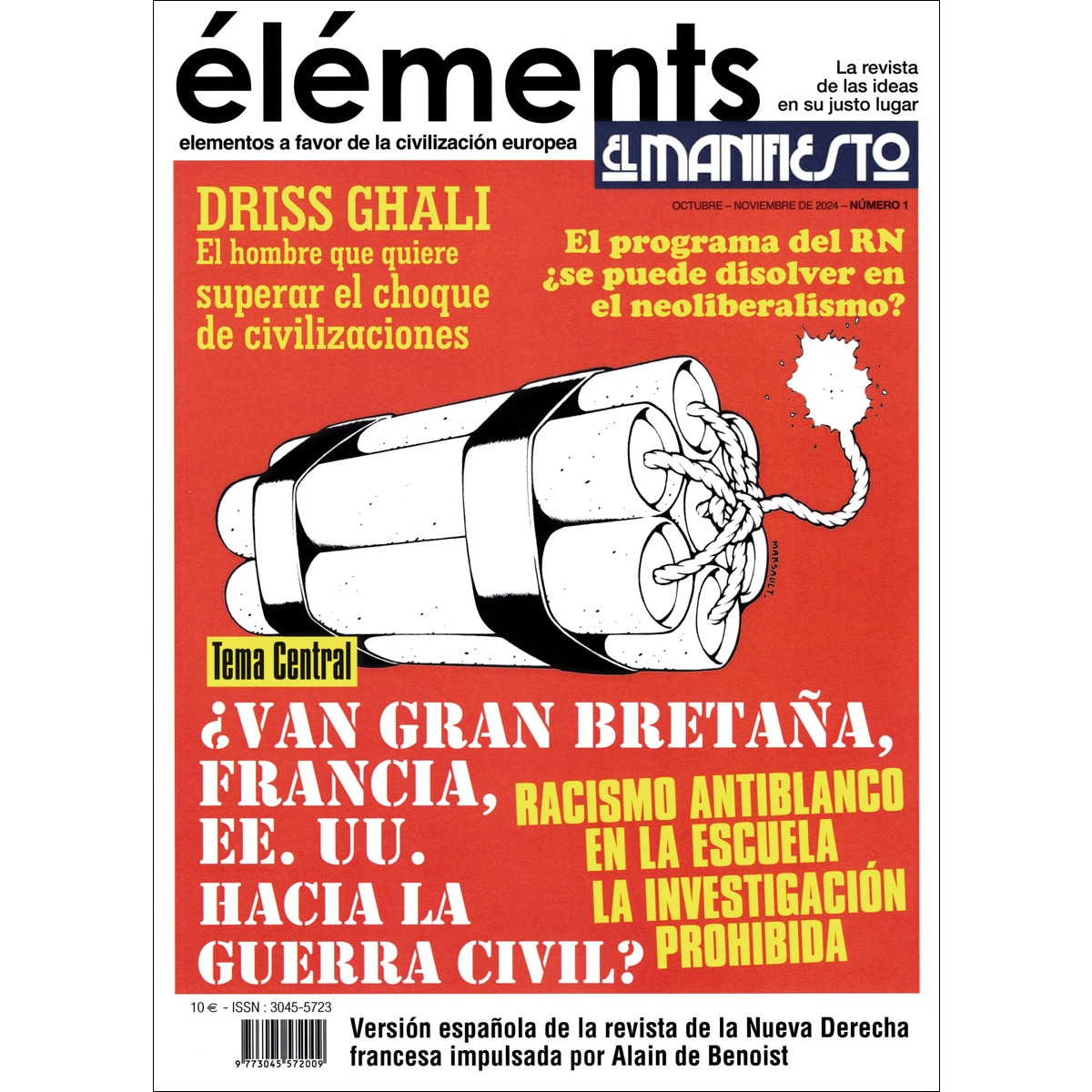 Elements nº 1 octubre- noviembre 2024.Revista el 1