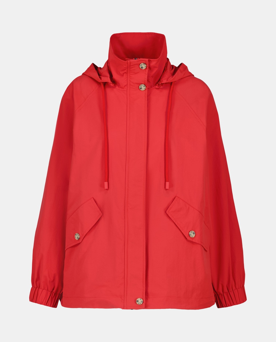 Parka Ligeira Curta 600 Vermelho-4