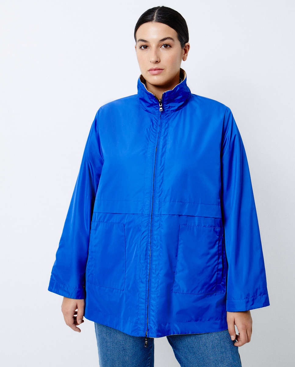 Parka Reversível 440 Azulão-3