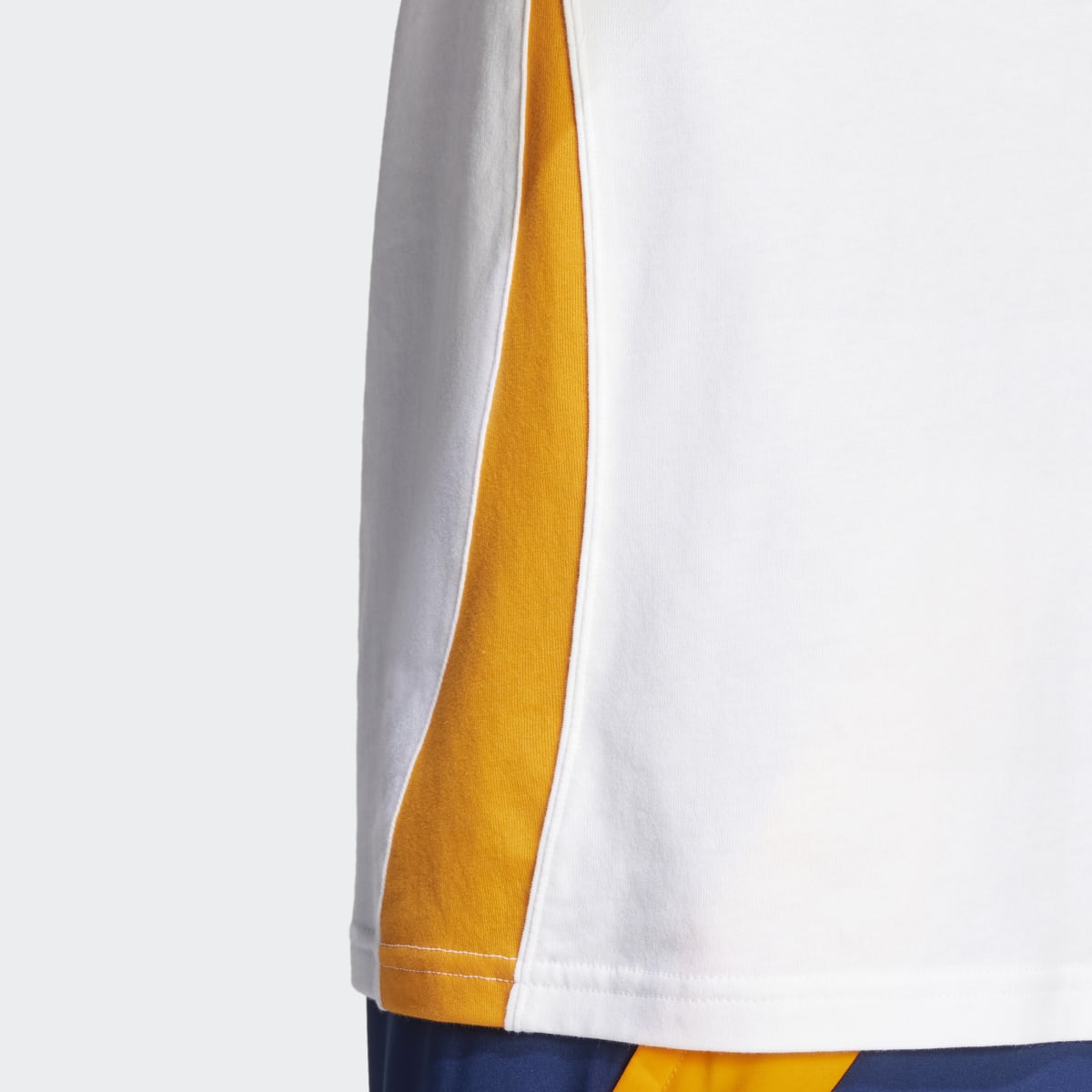T-shirt de Homem Real Madrid CF Tee Branco / Laranja-5