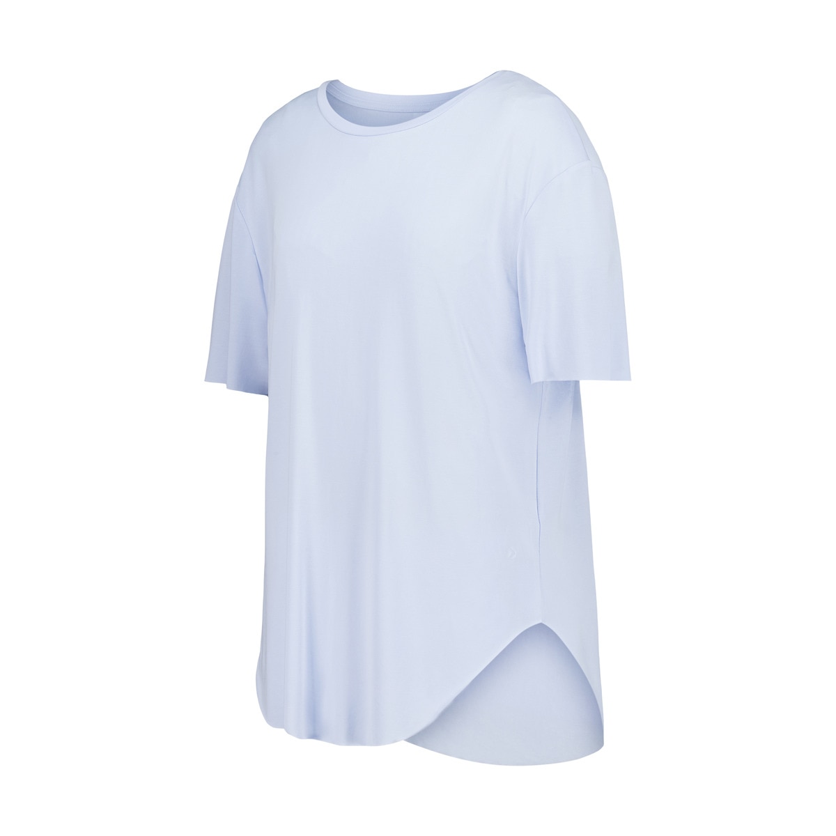 T-shirt de Training de Mulher em Modal com Manga Curta 410 Azul Claro-4