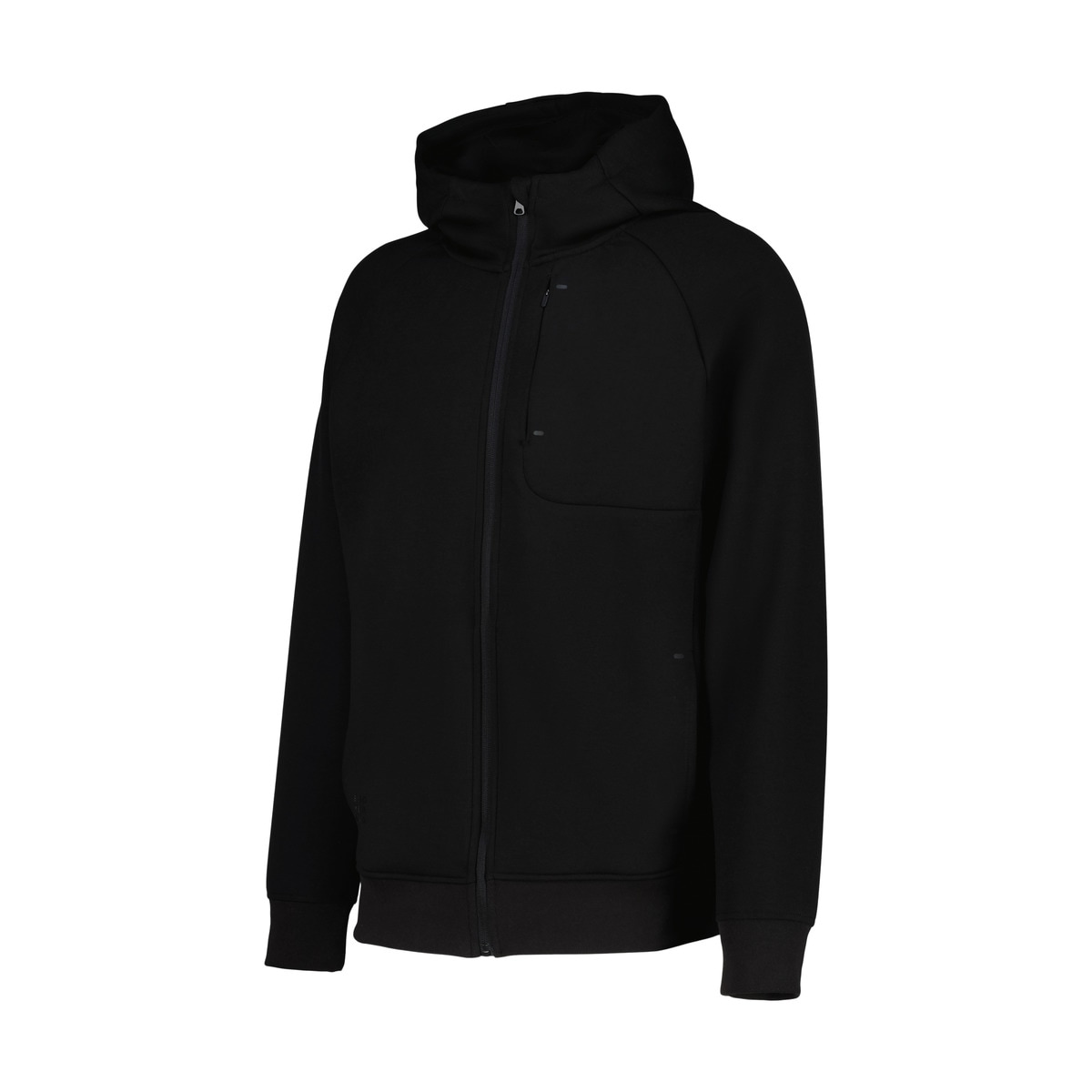 Sweatshirt Aberta de Viscose com Capuz Sportcasual de Homem Preto-4