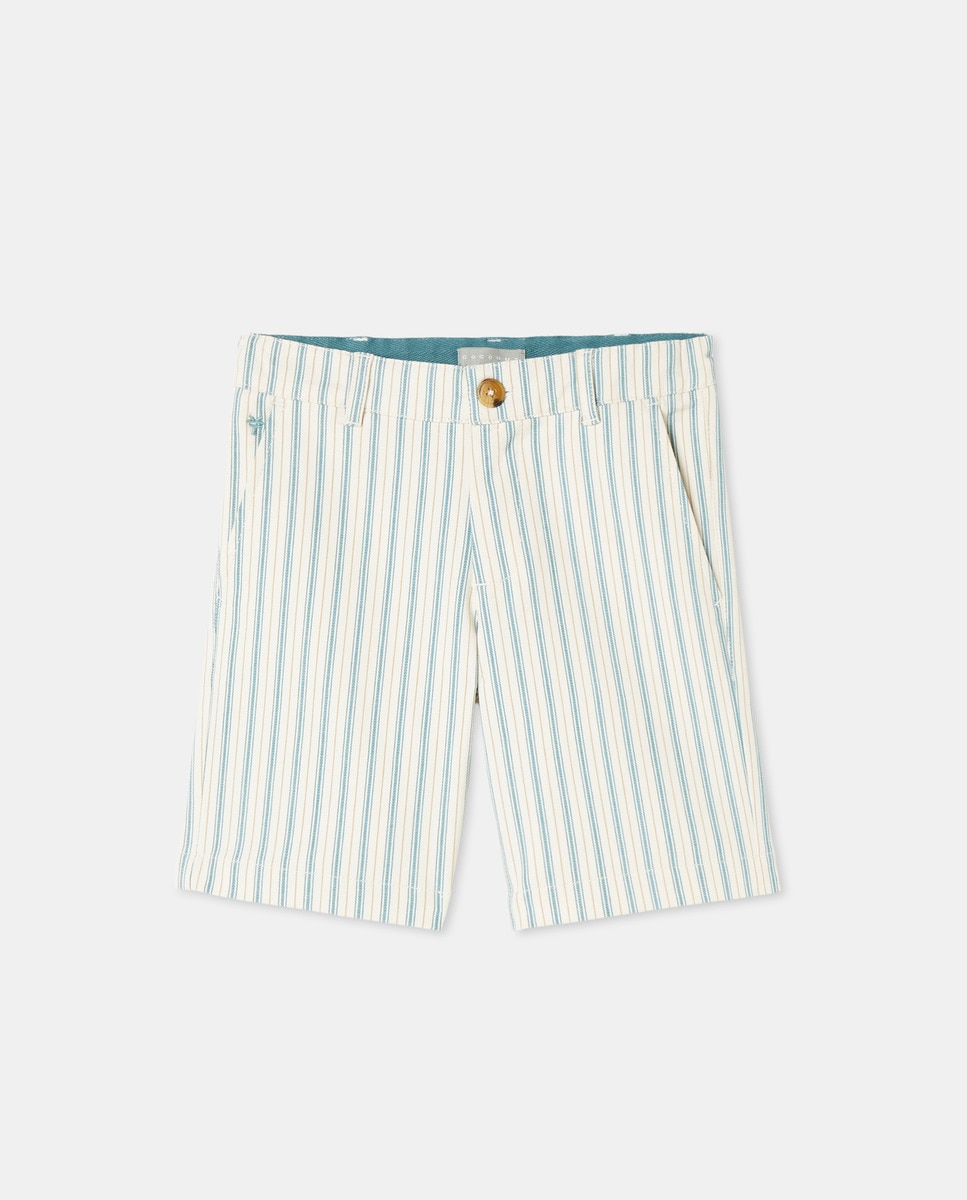 Bermudas de Sarja Verde-4