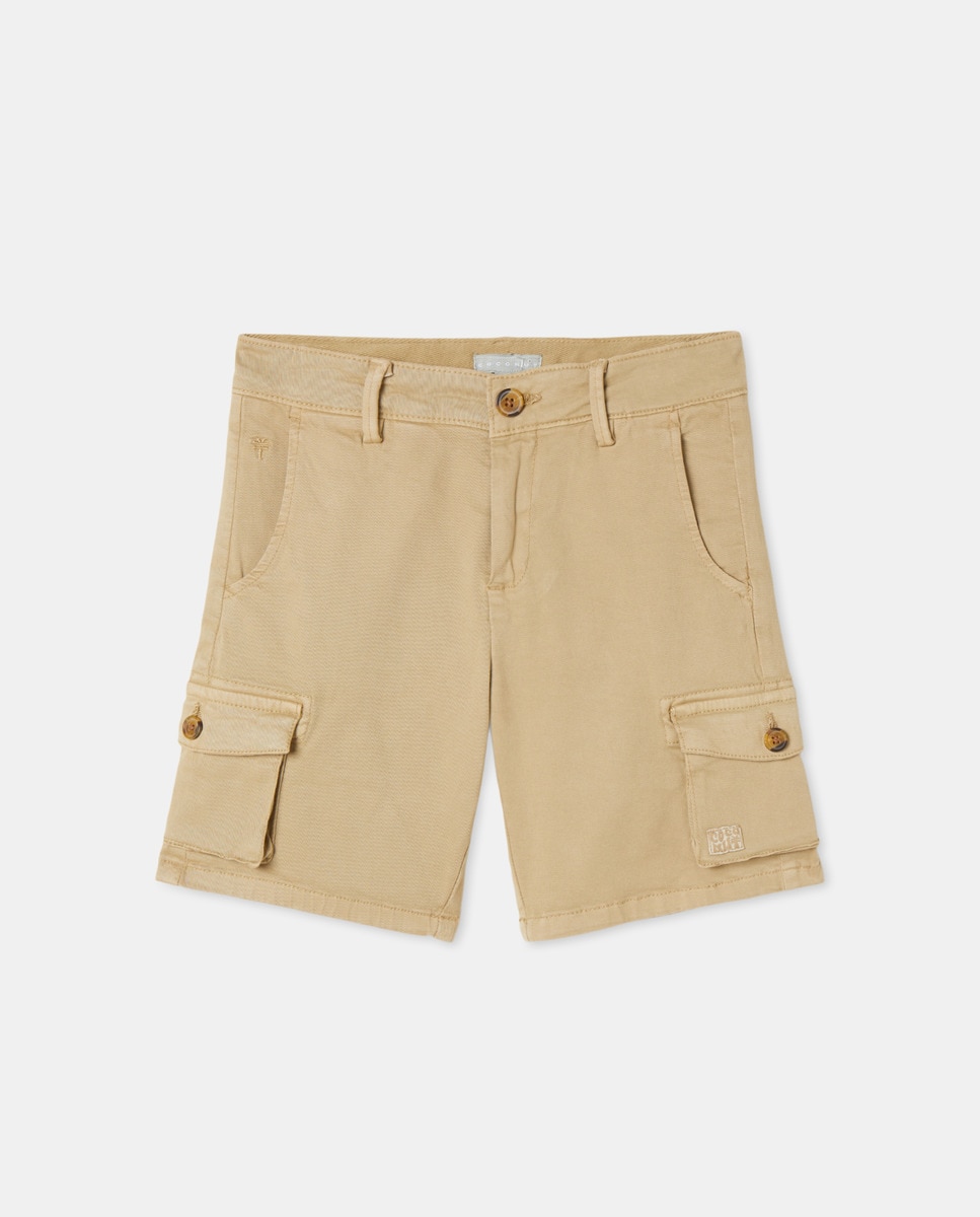 Bermudas Desportivas 730 Camel-4