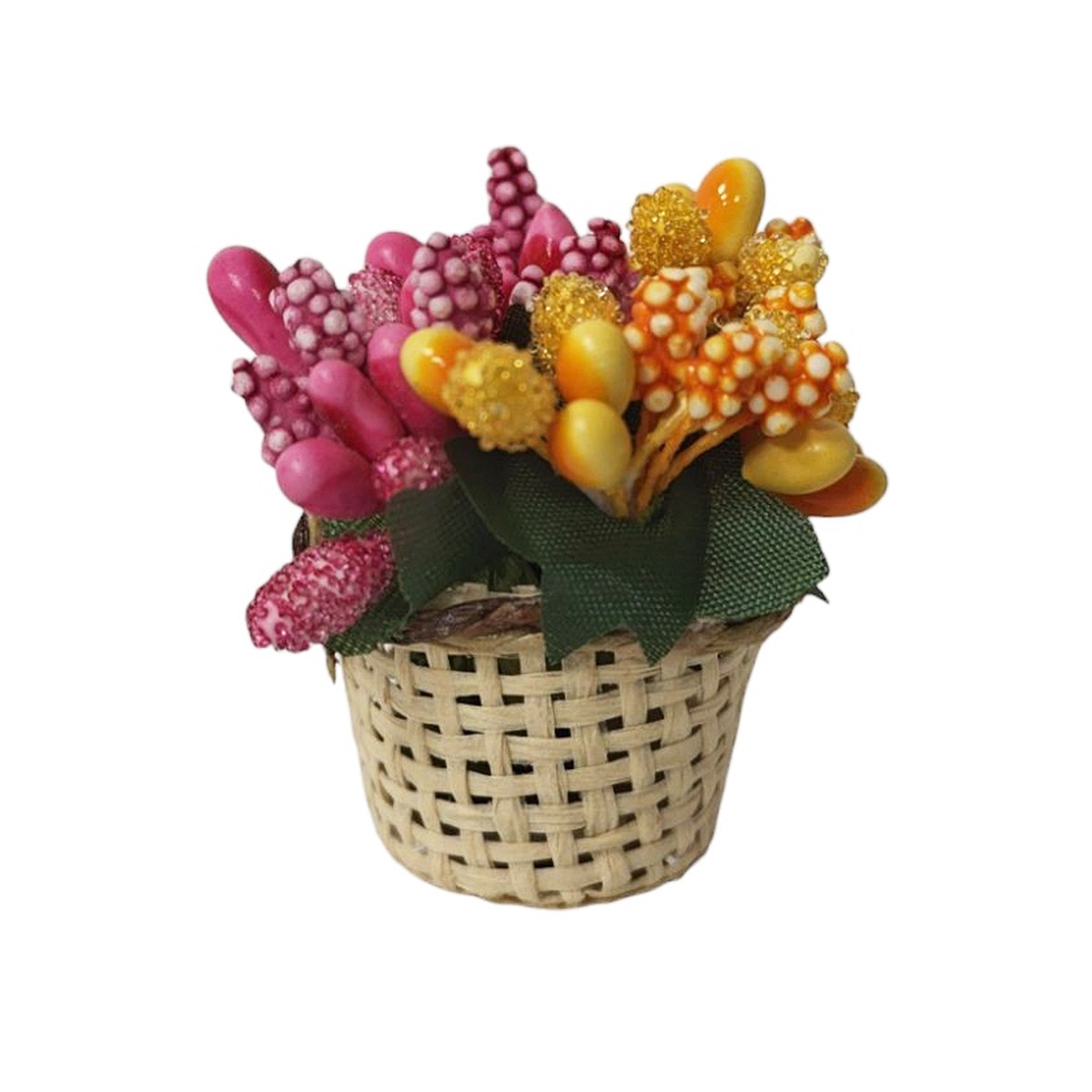 Cestos con flores para Nacimiento Modelos Surtidos Navidad El Corte Inglés Multicolor-3
