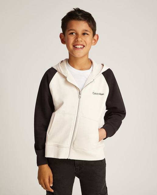 Imagen 0 de Sudadera de niño color block con capucha