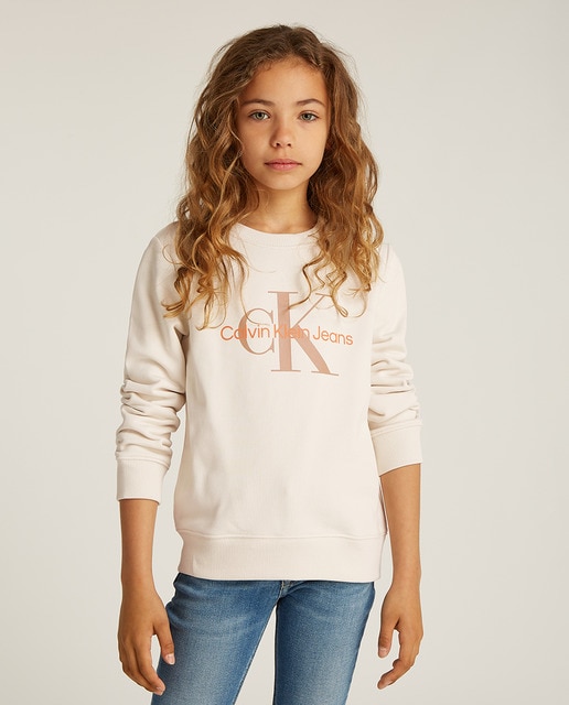 Imagem 0 de Sweatshirt Infantil de Decote Redondo com Monograma