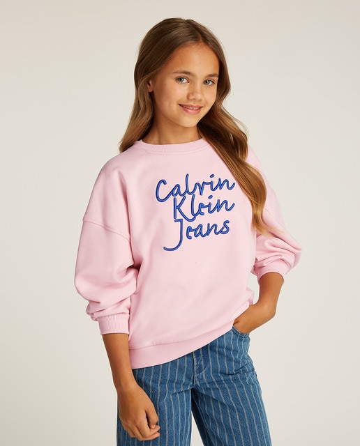 Imagem 0 de Sweatshirt de Decote Redondo com Logótipo Bordado