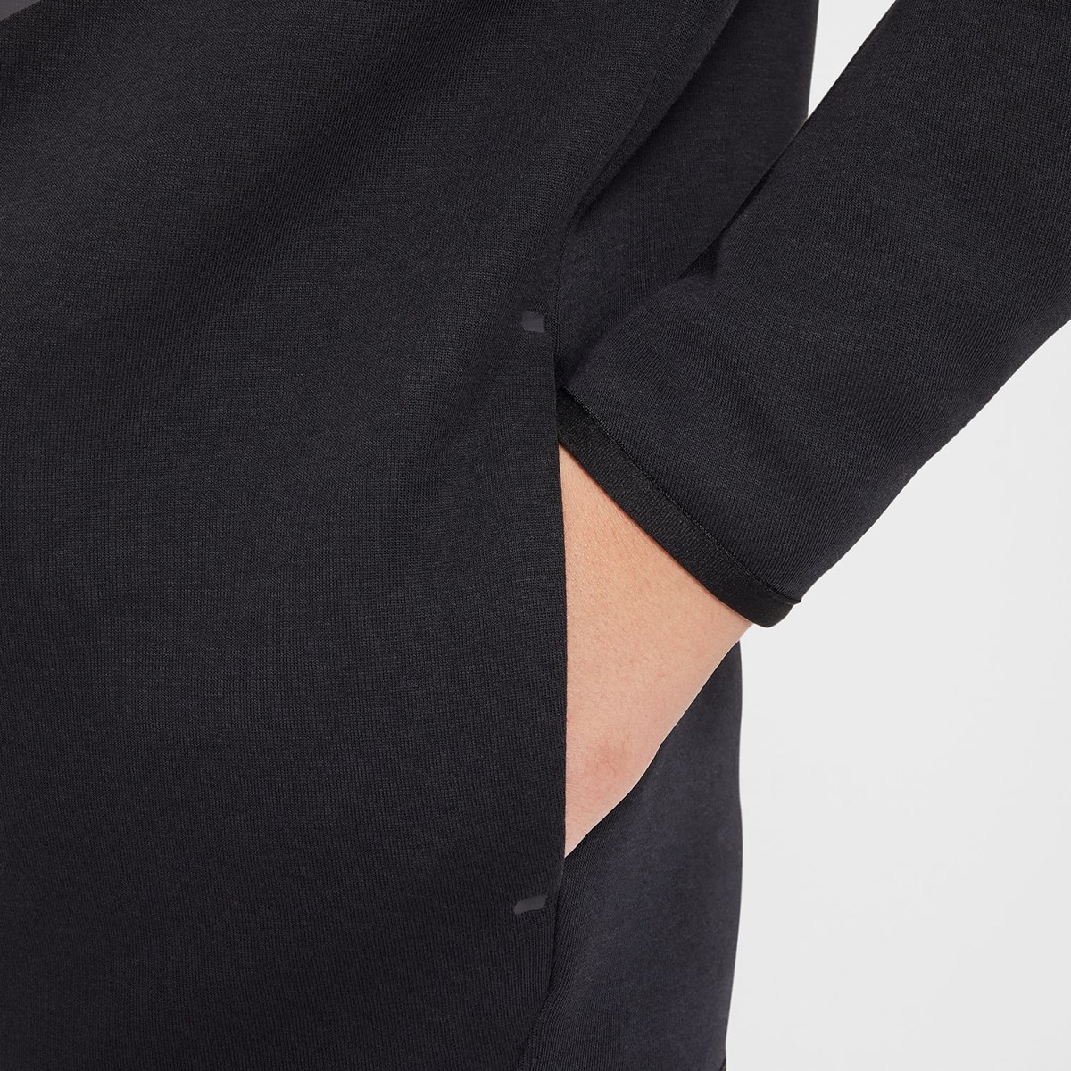 Sweatshirt de menino Sportswear Tech Fleece Nike Preto-4