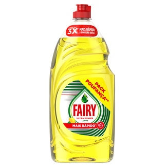Detergente Manual Loiça Ultra Limão embalagem 1050 ml - Fairy