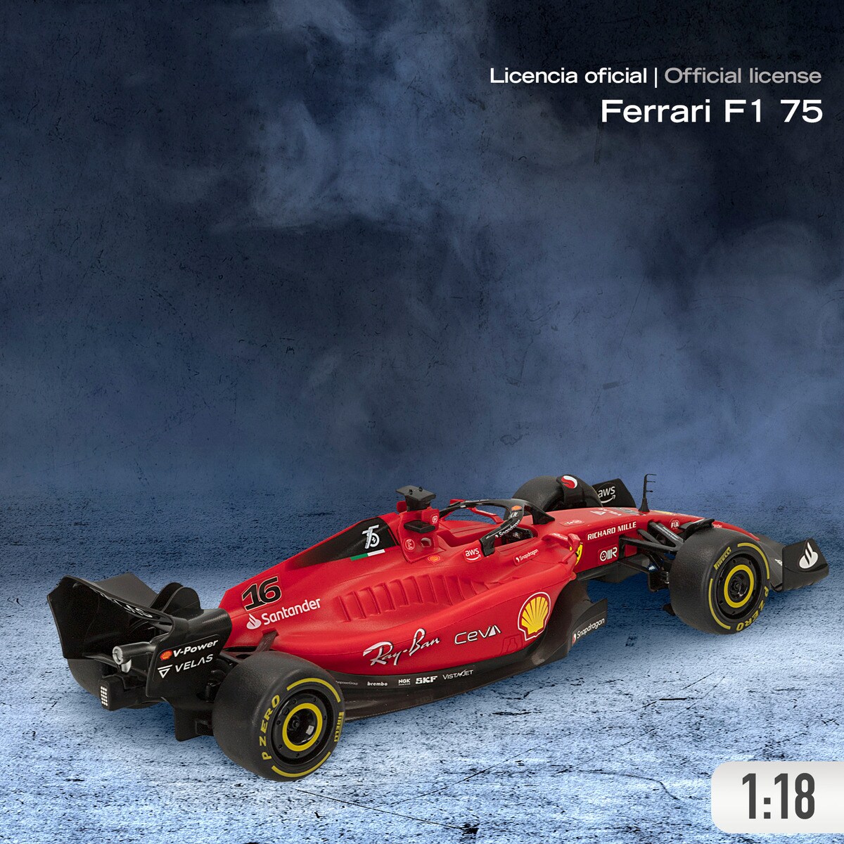 Xe R/C 1:14 Rastar Ferrari LaFerrari có thể mở cửa màu Đỏ RASTAR R5010