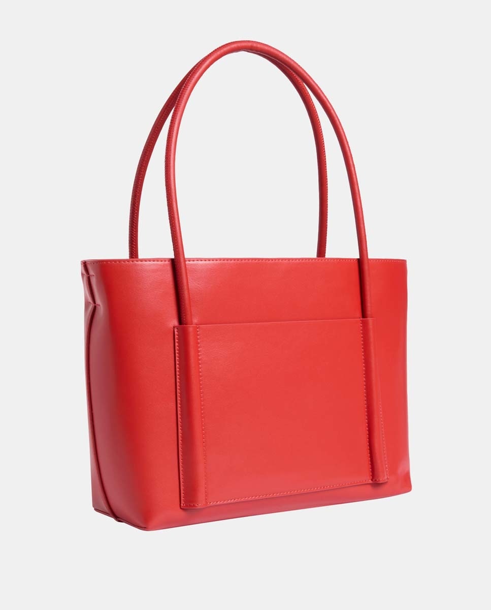 Mala Shopper Média Vermelho-3