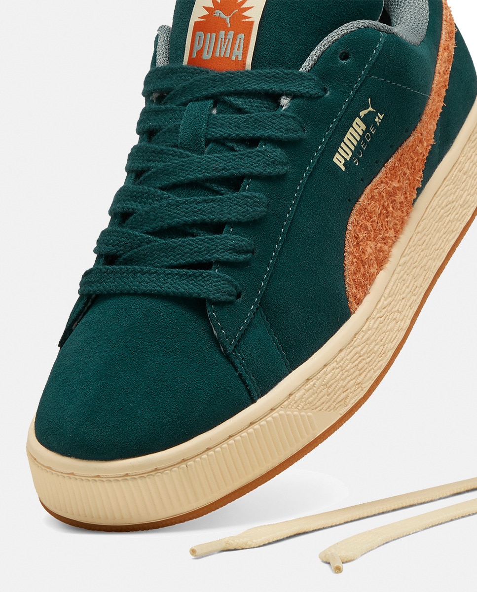 Suede XL Weathered Verde-escuro-6