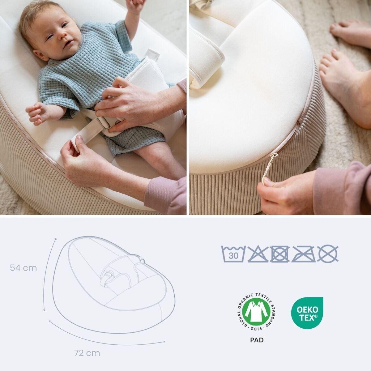 Assento Adaptável Seat and Grow Sand 4