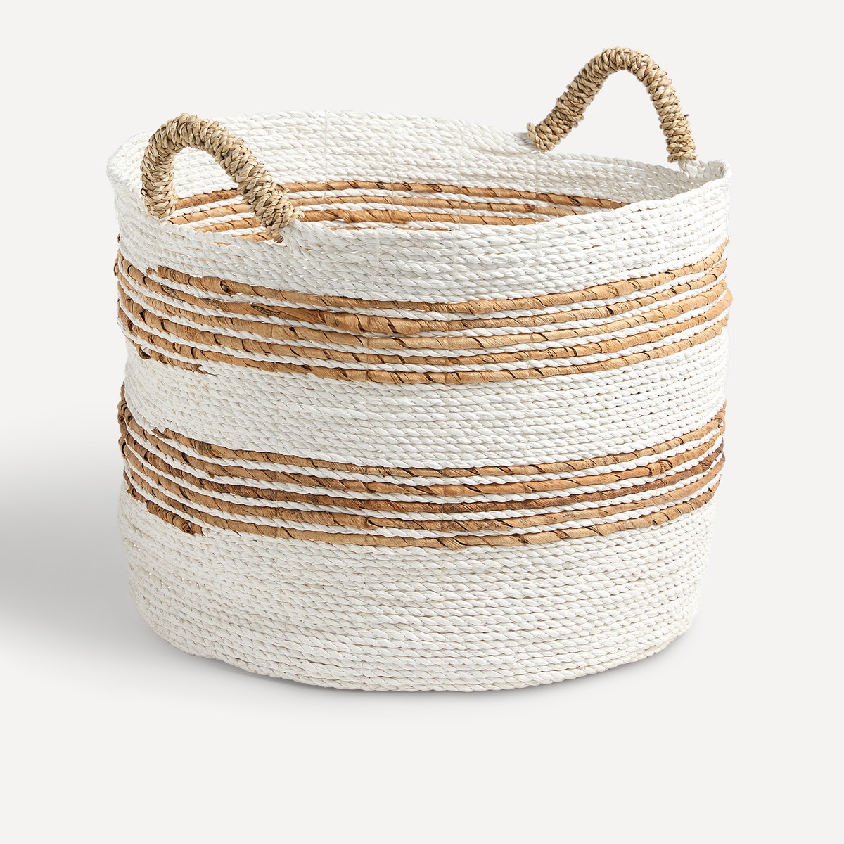 Cesta com Alças Jelsa Branco-1