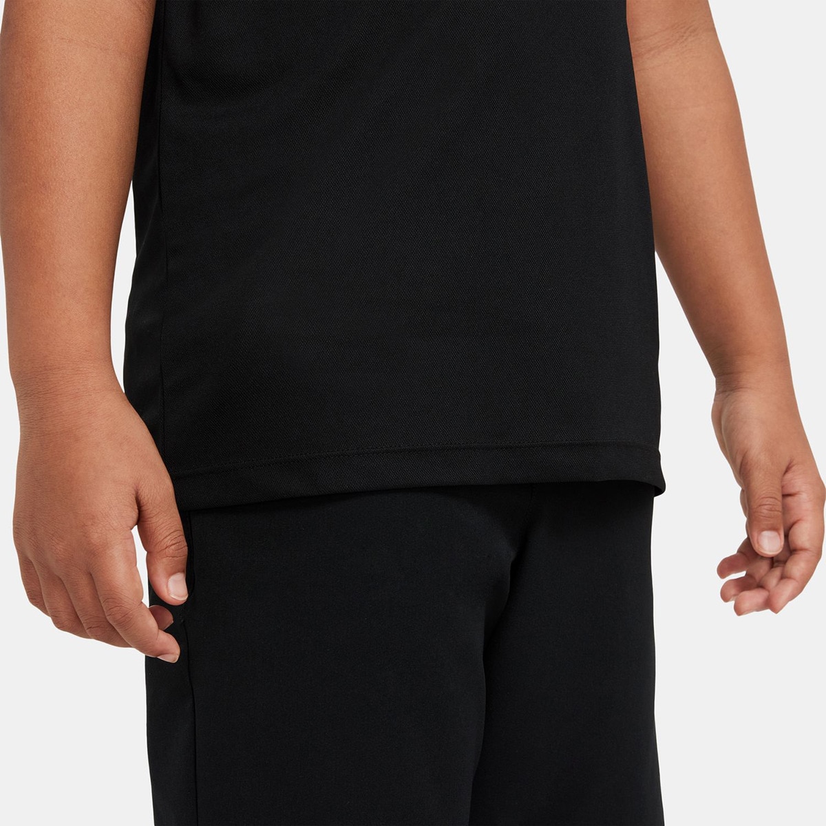 Polo de Criança Dri-FIT Victory Preto-3