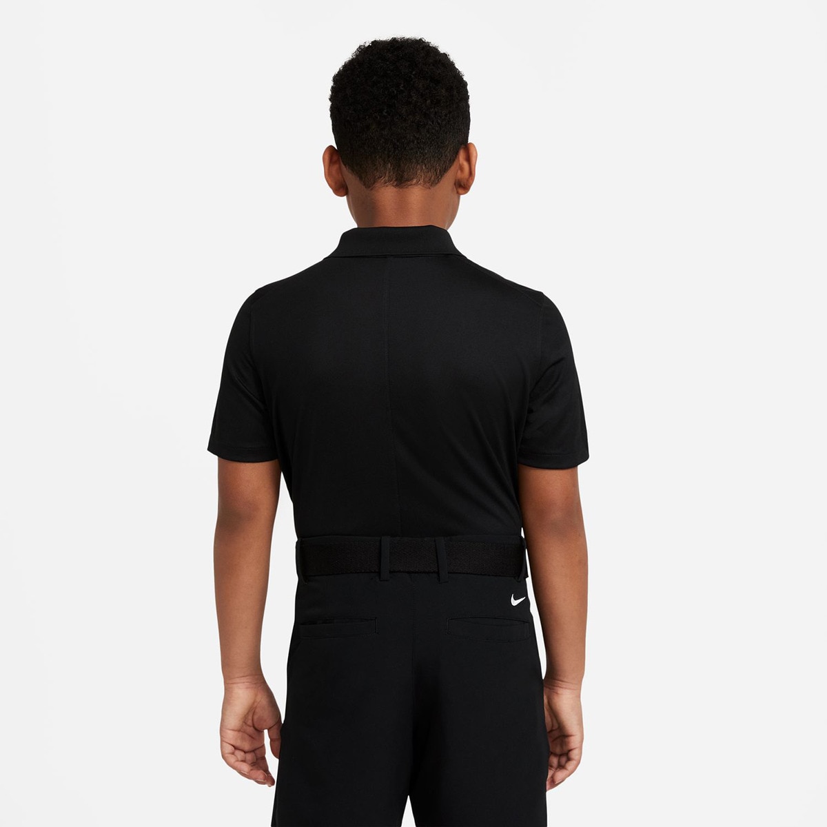 Polo de Criança Dri-FIT Victory Preto-2