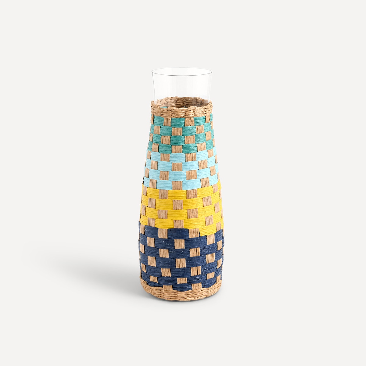 Botella de vidrio Trenza El Corte Inglés Multicolor-1