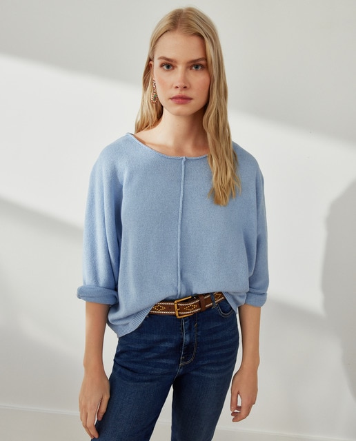 Imagen 0 de Jersey de mujer cuello caja