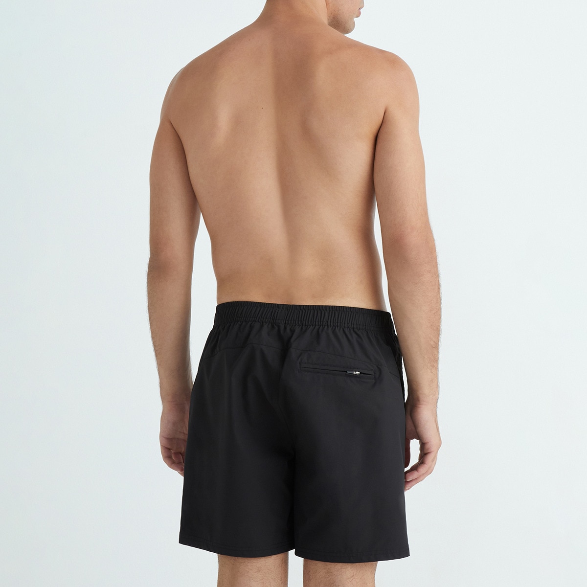 Pantalones cortos de tenis de hombre Negro-2