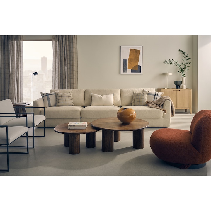 Set de 2 mesas de centro de madera de mango Zambia Room - El Corte Inglés · El Corte Inglés - Room · El Corte Inglés