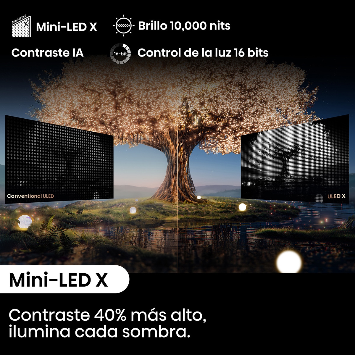 TV Mini LED 279cm (110") Hisense 110UXNQ 4K UHD Smart TV Gris carbón-4